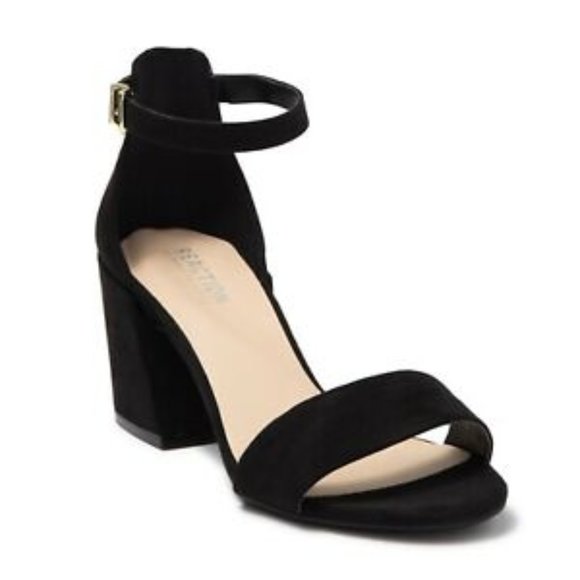 Kenneth Cole Reaction Shoes - Kenneth Cole Holly Ankle Strap Block Heel Sandals
